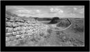 Cuddys Crag in Black and White