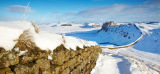 Winter at Hadrians Wall Panorama