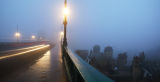 Newcastle Tyne Bridge Surrounded in Fog V