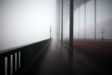 Newcastle Tyne Bridge Surrounded in Fog IV