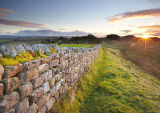 Sunset on Hadrians Wall - End of the Day
