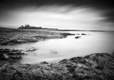 Dunstanburgh Castle Black and White II