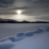 Snowy Boulders