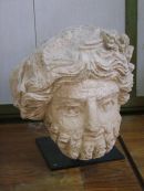 Roman Carved Head, Museum at Jebel al-Qal'a (Citadel Hill)