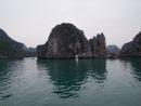 Rock Formations in Halong Bay