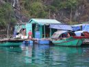 Floating House at Floating Fishing Village, Halong Bay