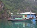 Crab Fishing Boat with Electric Night Lights, Halong Bay