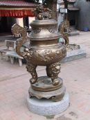 Bronze Incense Burner, Den Do Temple, Hanoi