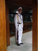 Guard, Nha San Bac Ho (Last Ho Chi Minh House), Hanoi
