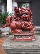 Ceramic Lion, Temple of Literature, Hanoi