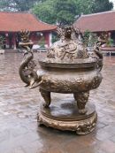 Bronze Incense Burner, Temple of Literature, Hanoi