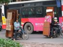 Moving House by Motorbike! Hanoi
