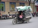 Three Wheel Motorbike Carriage, Hanoi