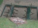 Rolling Trap, Cu Chi Tunnels, outside Ho Chi Minh City