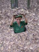 Hide, Cu Chi Tunnels, outside Ho Chi Minh City