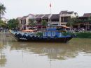 Boat on Thu Bon River, Hoi An