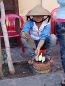 Barbecued Corn Street Vendor, Hoi An