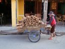 Handcart Loaded with Firewood, Hoi An