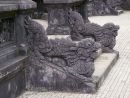 Detail on Steps, Khai Dinh Tomb, Hue