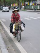 Cyclist with Shopping, Hue