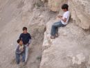 Jordanian Children, Karak Castle