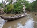 Vietnamese Rowing Boat, Mekong Delta