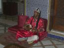 Moroccan Musician, Maison Blue, Fes