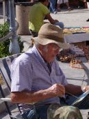 Sicilian Artist, Cathedral Square, Monreale