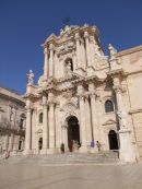 Baroque Facade of Cathedral, Ortygia Island, Siracusa
