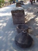 Roman Coffins & Grinder, Roman Theatre, Syracusa