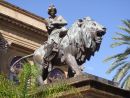 Bronze Lion, Theatre Massimo, Palermo