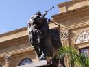 Bronze Lion, Theatre Massimo, Palermo