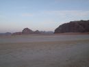 sunset over Wadi Rum, Petra