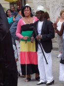 Cubans, Cathedral Square, Havana