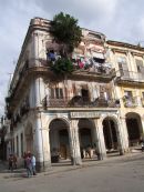 Dilapidated Building La Maravilla, Havana