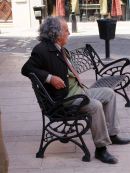 Spaniard deep in thought!, Fuengirola, Spain