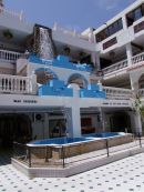 Fountain in a courtyard, Centre of Fuengirola, Spain