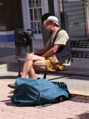 Weary traveller!, Fuengirola, Spain