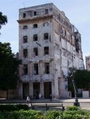 Dilapidated Hotel Perla Cuba, Havana