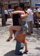 Saturday afternoon Tango! Plaza de la Merced, Malaga