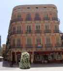 Building behind the Cathedral, Malaga, Spain