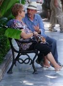 Conversation, Piazza de la Naranjos, Marbella