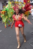 Enjoying the carnival! Nottinghill Carnival 2009