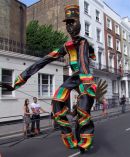 Walking Tall! Nottinghill Carnival 2009