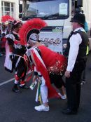 What the police have to put up with! Nottinghill Carnival 2009