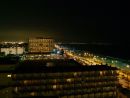 Playamar at night