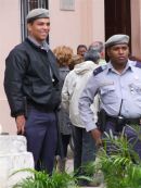Cuban Policemen, Cathedral Square, Havana