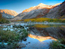 Early light in the Sierras