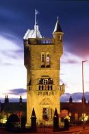Burns Memorial tower at Mauchline