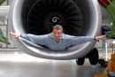 Michael O Leary Chief Executive of Ryanair at the opening of new maintainance base at Prestwick